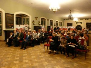 1270th Liszt Evening - Silesian Piast Dynasty Castle in Brzeg, 18th Nov 2017. Audience anticipating the start of the concert. Photo by Andrzej Duber.